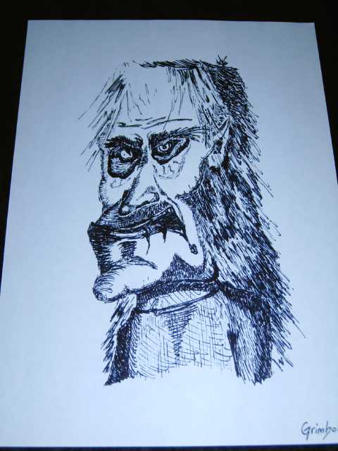 monster-caricature-ink